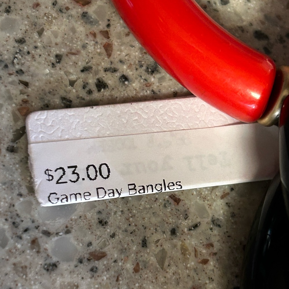 Bangles (red/blk) - Picture 2 of 2